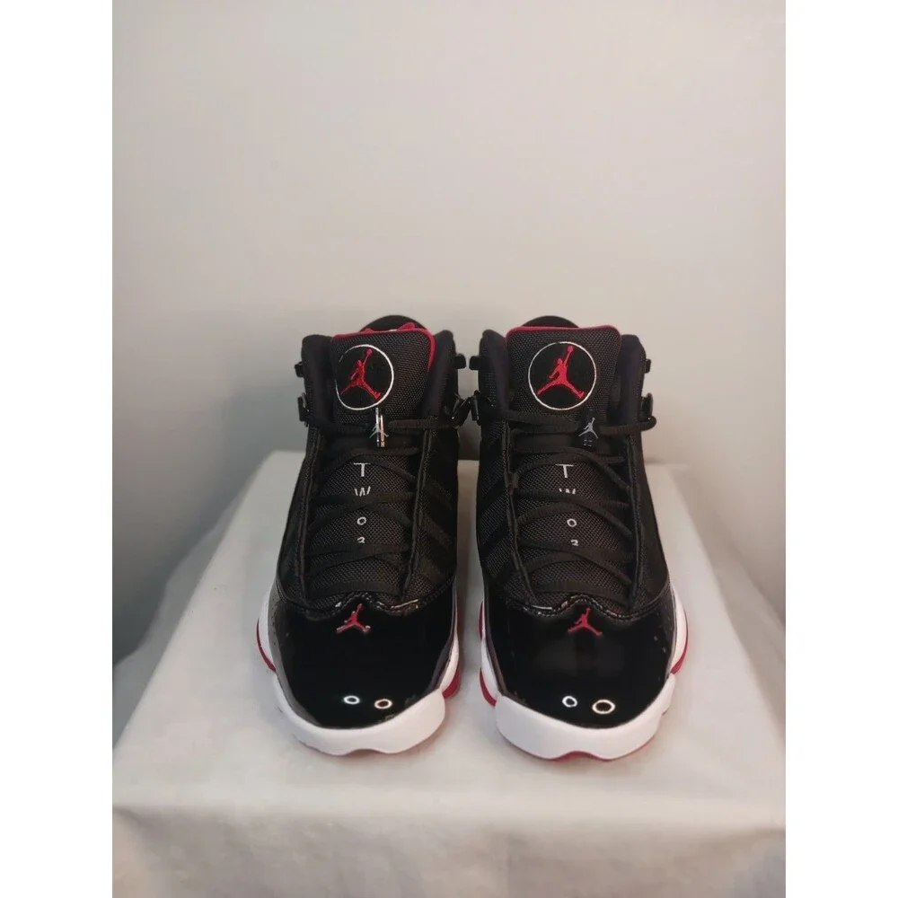 Nike Jordan 6 Rings Bred Men’s Size 8.5 Black/Varsity Red/White 322992-062